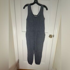 Blue Jumpsuit with Pockets